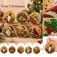 thumbnail image 1 of 6Pcs Wooden Christmas Ornaments Pearl Diamond Art Kits, DIY Hanging Christmas Diamond Art Ornaments Set with Special-Shaped Gem Pearls & Jute Twine, Christmas Tree Decor and Holiday Craft Gift, 1 of 6
