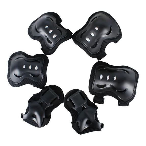 6Pcs/set Kids Children Knee Pads Bike Skateboard Skating Cycling Protection V7