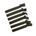 thumbnail image 1 of 6Pcs/set New No Damage Hair Accessories Flat Mens Hair Bands Elastic Hair Bands Man Bun Hair Tie Knotted Mens Hair Ties ARMY GREEN, 1 of 8