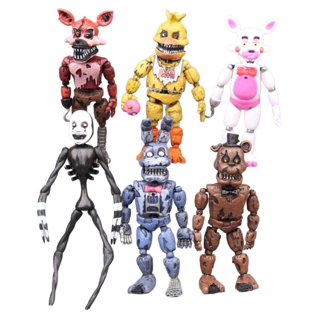 Qzbon Freddy-Inspired PVC Toy, Non-Toxic Material, Smooth Edges