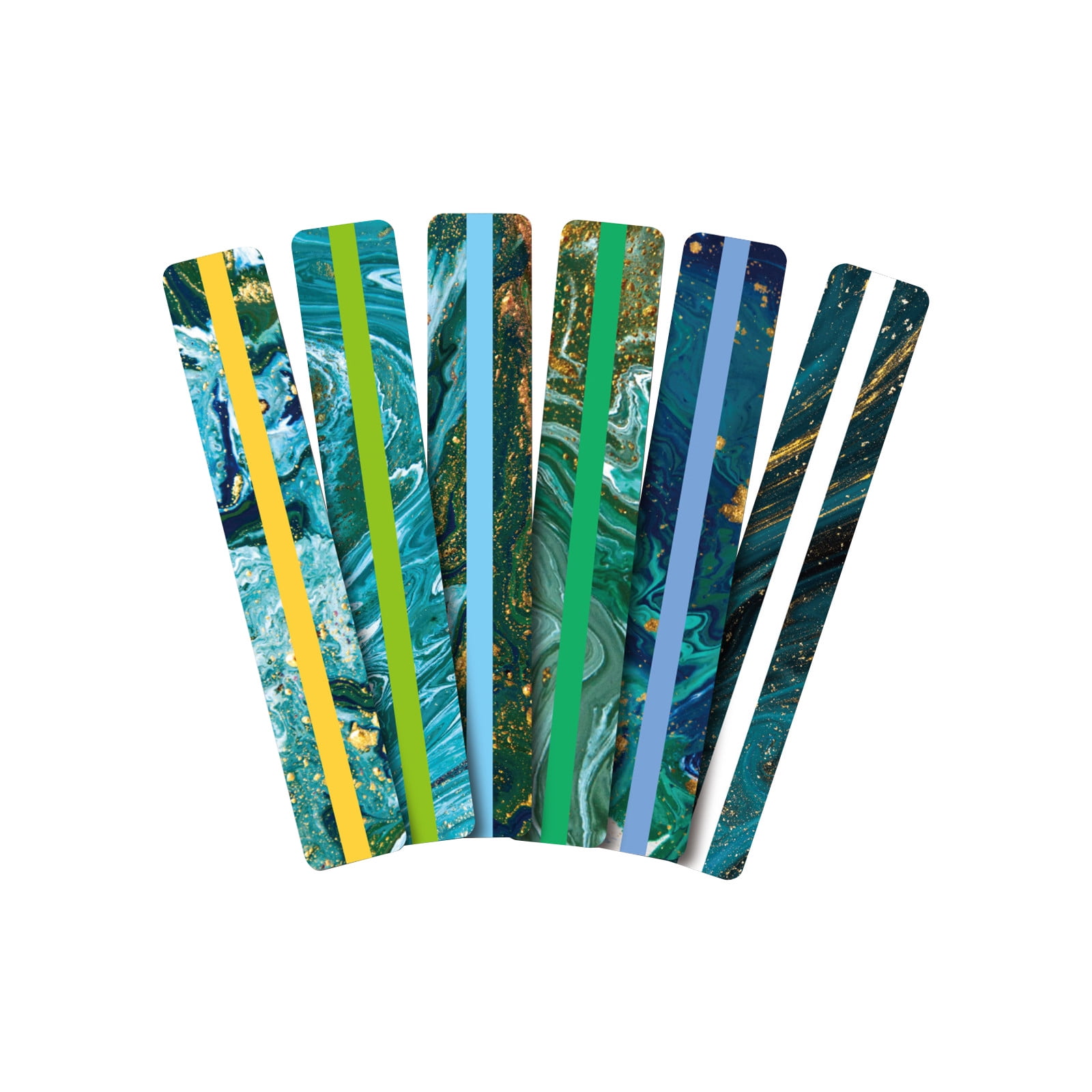 6PcsCute Strips for Students Dyslexia Tools Reading Rulers Bookmarks ...