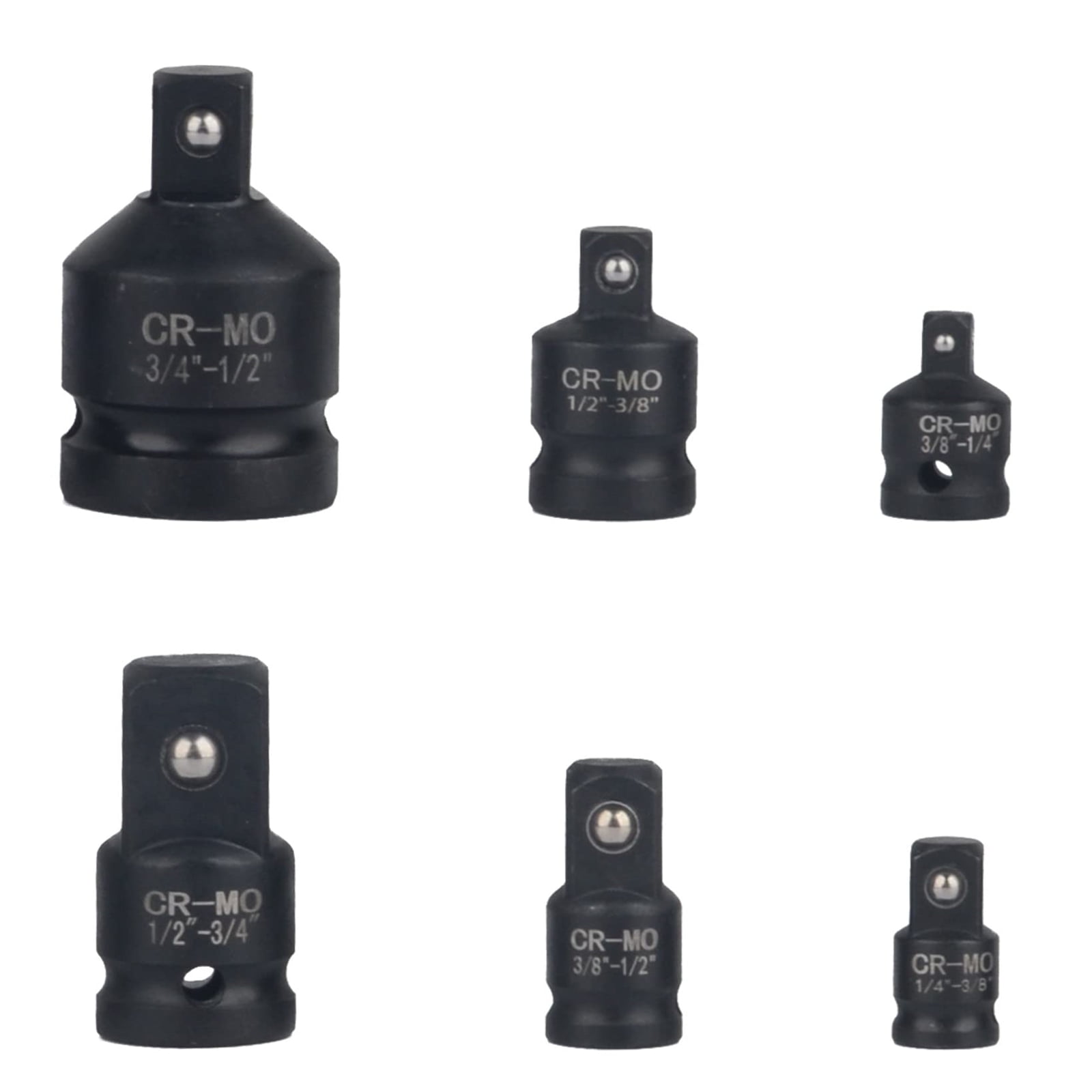 Socket Adapter Reducer Set 6Piece Impacts Socket Adapter Reducer Set Impacts Driver Wrench 1/4