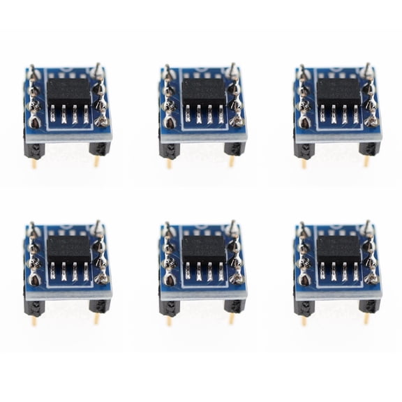 6Piece OPA627 X2 Turn to Dual Op Amp OPA627 Single Op Amp to Dual Op Amp Module SMD to DIP