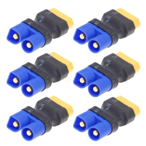 6Pieces EC5 XT60 Female / Male Plugs Converters High Performances Electronics Accessories