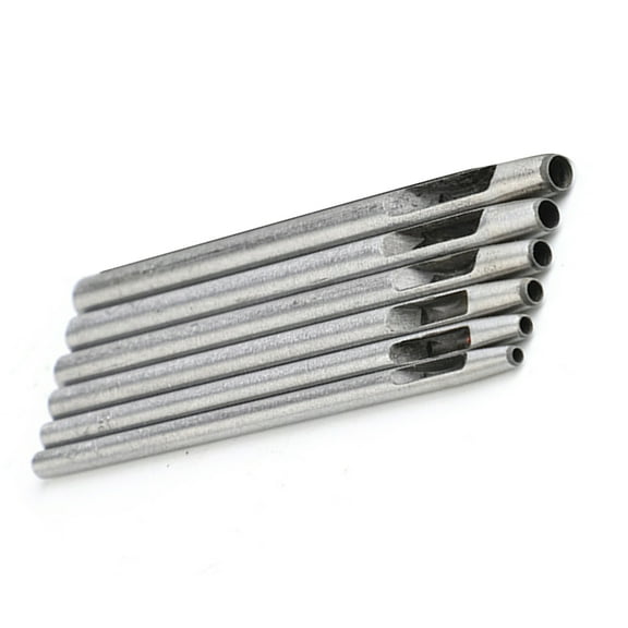 6Pieces Hollow1eatherHole Punches Round Hole Punches Tool for1eatherBelt