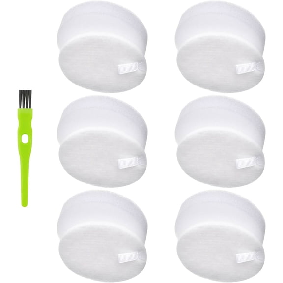 6Pieces Multifuntional Sponge Filter Set Wet Dry Vacuum Filter Repair Part Suitable for Home Everyday Use