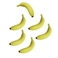 thumbnail image 1 of 6Pieces Realistic Artificial Bananas Artificial Fruit Model Foam Texture, 1 of 8