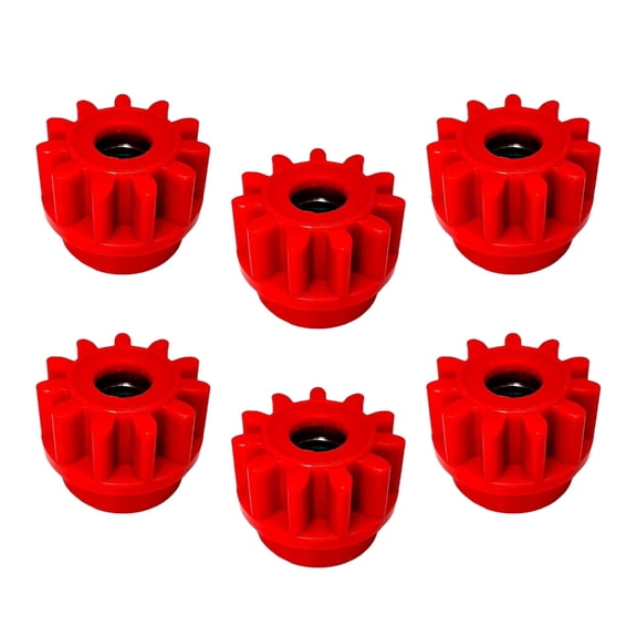 6Pieces Wear Resistant Mop Gear Part for Simple Replacement Cost Savings and Reliable Operation in Home Cleaning Systems
