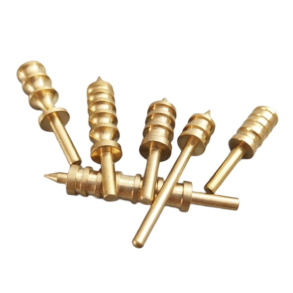 6Pieces1eatherEdging Burnisher Tool 2-6 Grooves Metal1eatherBurnishing Tool