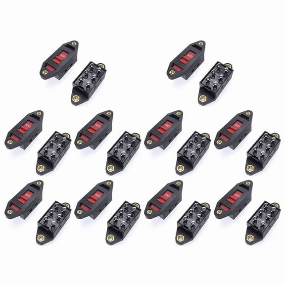 6Pin 110V-220V Power Voltage Conversion Switch 110V-220V Slide Toggle Switch Suitable for Circuits Controlling