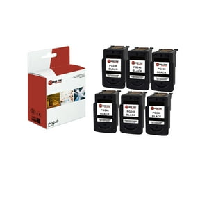 6Pk LTS PG240 Black HY Compatible for Canon Pixma MG2120 MG2220, MX372 Ink