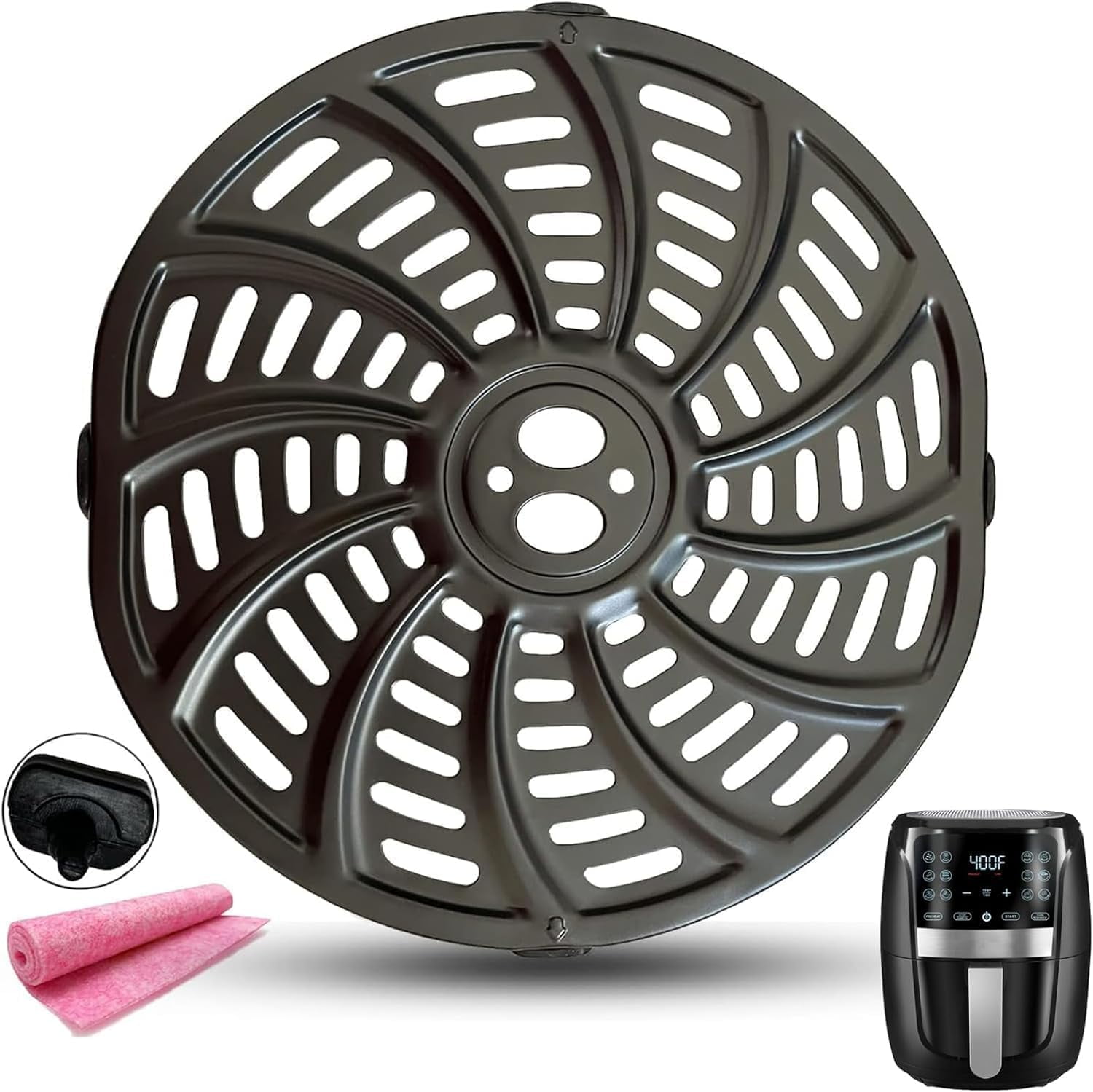 6QT Air Fryer Tray for Gourmia GAF698/GAF686 Air Fryers, Premium ...