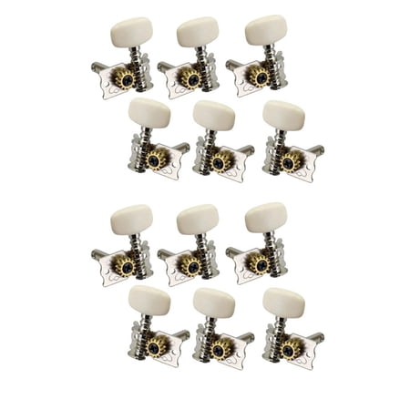 6R + 6L Machine Tuning Machine for Acoustic Guitar Western Guitar, High Quality