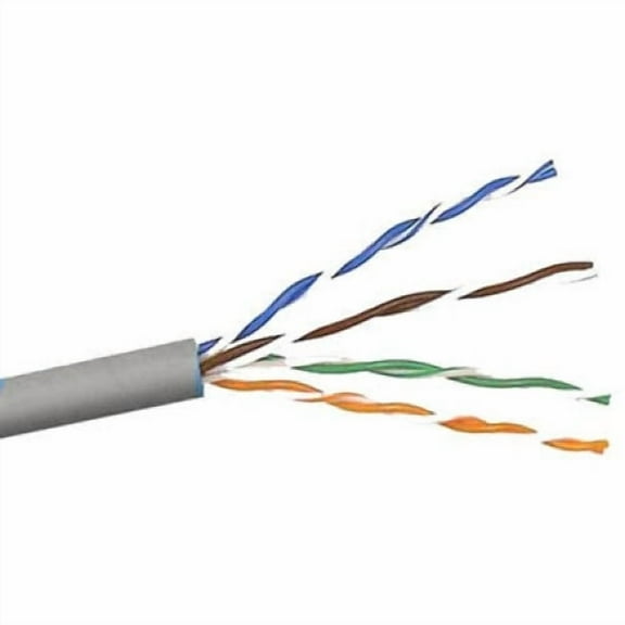 6RNSM2G - CABLE CAT6 FT4 SOL GRY 1000FT UTP CMR 4P/23AWG 550MHZ