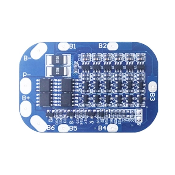 6S 10A 19.2V 21.6V 32650 32700 BMS Lithium Iron Battery Protection Board For Screwdriver Battery And E-bike Battery ,Multi -Function Protection
