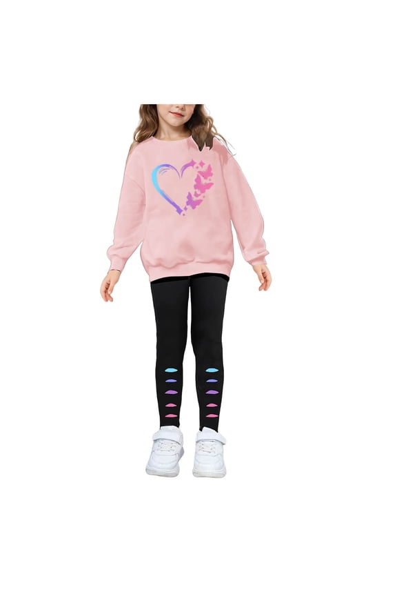 6T Girls Outfits Size 10-12 Girls Size 8 Clothes Girls Fall Clothes Sets Fashion Sweatsuit Outfits Size 6-13 Years Old