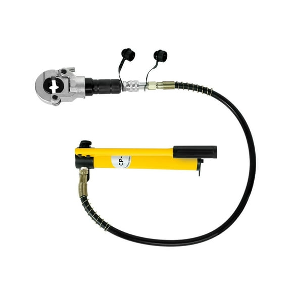 6T Hydraulic Pipe Crimper Crimping Tube Press Clamp Tool V12-28mm TH16-32mm Jaws