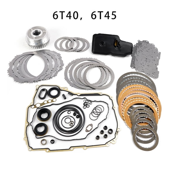 6T40 6T45 Transmission Rebuild Kit Master less Steels For GM Gen 2 2012-up