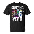thumbnail image 1 of 6Th Birthday Party Dirt Bike Boy 6 Years Old Dirt Biker TShirt, 1 of 6