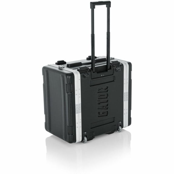 6U Audio Rack; Powered Rolling