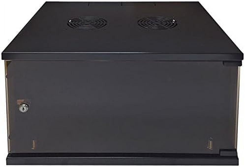 6u Rack Color 6U E-Pro Series Wall Mount Cabinet Rack Enclosure - Color: Black ...