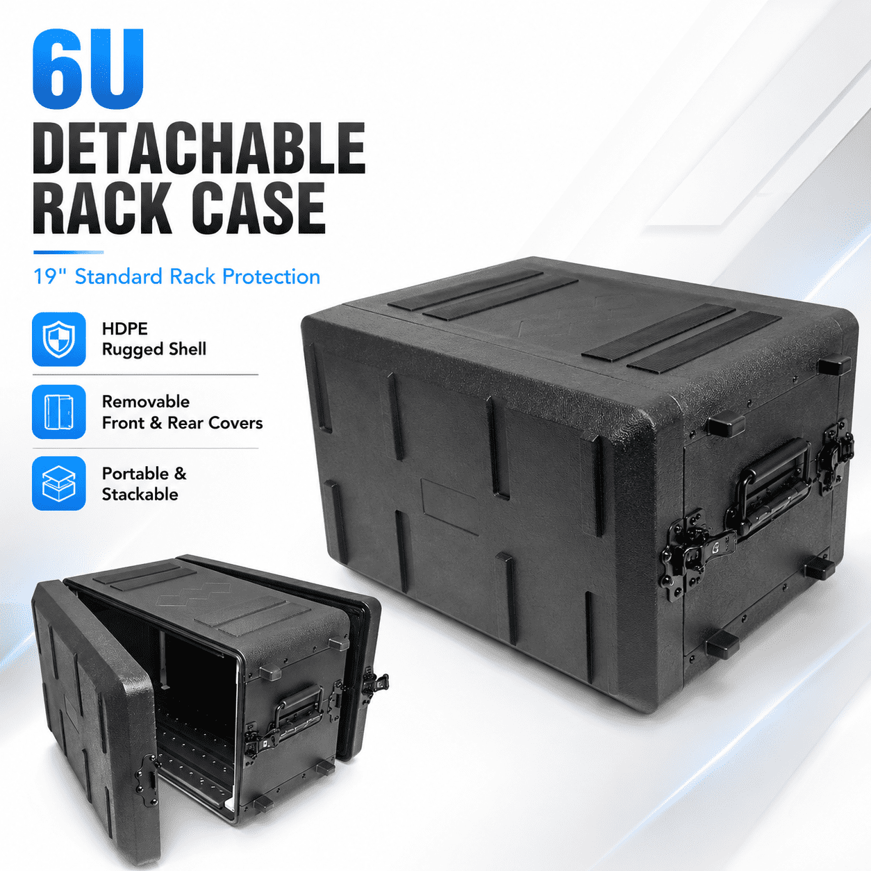 6U Rack Case Shallow 12