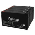 thumbnail image 1 of 6V 1.3Ah REPLACEMENT BATTERY FOR GE Simon 600-1012 Alarm Battery - 4 Pack, 1 of 12