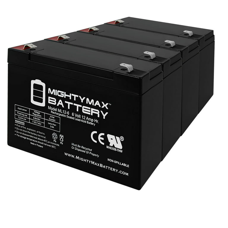 Battery 6V 12Ah AKA (without acid) - for Simson S50, S51, S70, S53, S83,  SR50, SR80 von AKA Electric