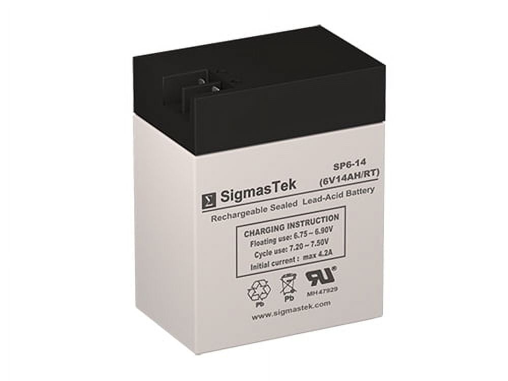 6V 14AH FP Electric Scooter Battery