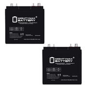 6V 230AH Dual Terminal SLA Replacement Battery Compatible with EZGO RXV Golf Cart - 2 Pack