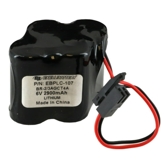 6V 2900mAh PLC Computer Backup Battery Compatible with Matt Pack Energy+ PLC-107
