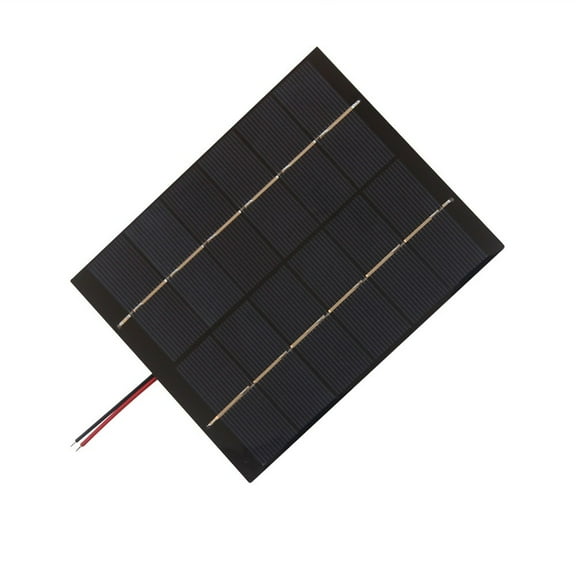 6V 2W Solar Panel Board Solar Panel with Cable for Diy Outdoor Power Solutions