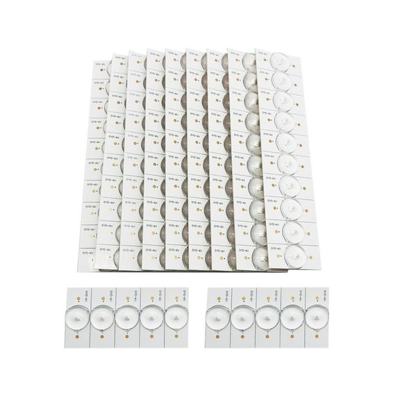 6V/3V SMD Lamp Beads with Optical Lens Fliter for 32-65 LED TV Repair Led Light Strip Parts Accessories