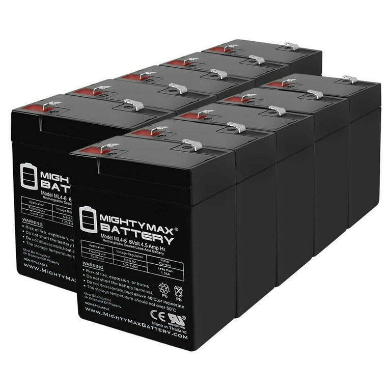 6 volt 4.5 ah battery charger for ride on toys sales