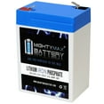 thumbnail image 1 of 6V 4.5AH Lithium Replacement Battery compatible with Interstate SLA0918, 1 of 13