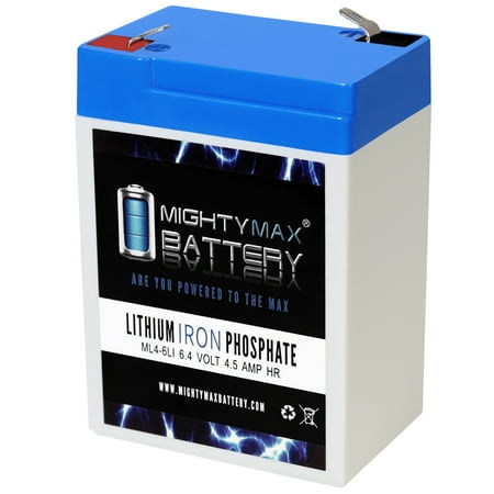 6V 4.5AH Lithium Replacement Battery compatible with Sel DMU 6-4.5