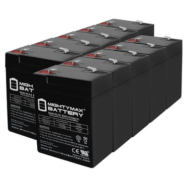 6V 4.5AH Replacement Battery For MK ES4-6SA - 3 Pack