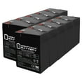 thumbnail image 1 of 6V 4.5AH Replacement Battery for SLA National Power GF010R7 - 10 Pack, 1 of 5