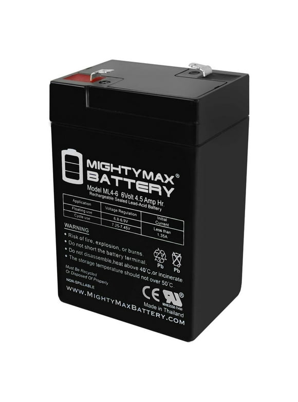 6V 4.5Ah Replacement for APC UPS Computer Back Up Power Battery