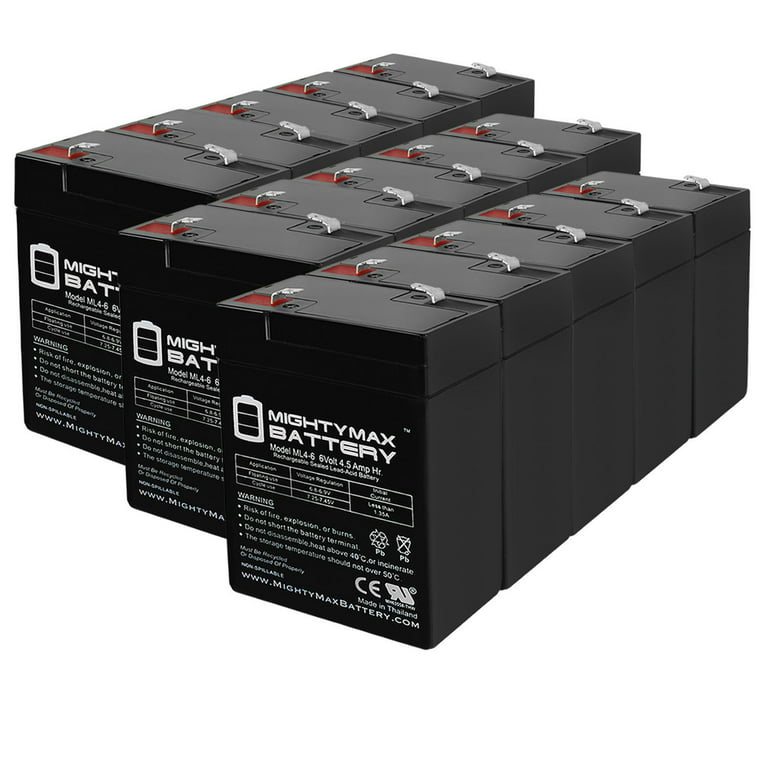  Mighty Max Battery 4 Volt 4.5 Ah Sealed Lead Acid Battery Brand  Product : Health & Household