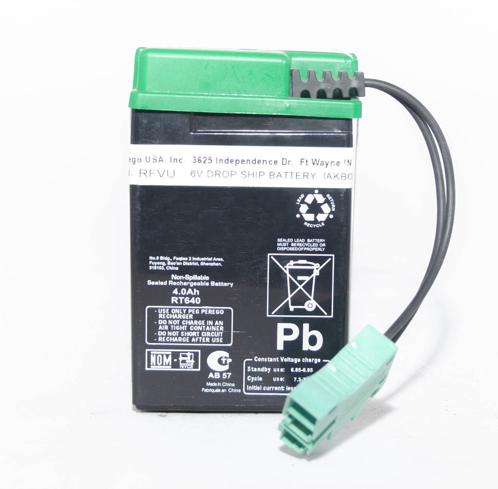 6V 4AH Battery for John Deere Express John Deere Utility Tractor Li Red Tractor Kids Ride On Car