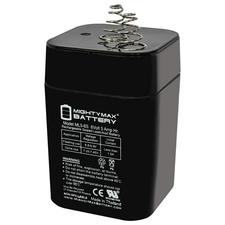 6V 5Ah SLA Replacement Battery for Primos Batteries