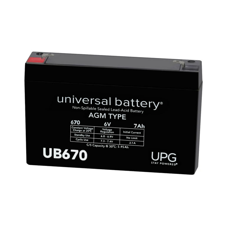 6V 7Ah SLA Battery for Huffy BMW X6 Ride On Toy Car Model 17034