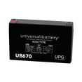 thumbnail image 1 of 6V 7Ah SLA Replacement Battery for Hello Kitty Sports Car, 1 of 6