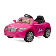 6V Barbie Convertible Ride on Car, Battery Powered Toy, Kids Ages 3+, Remote Control