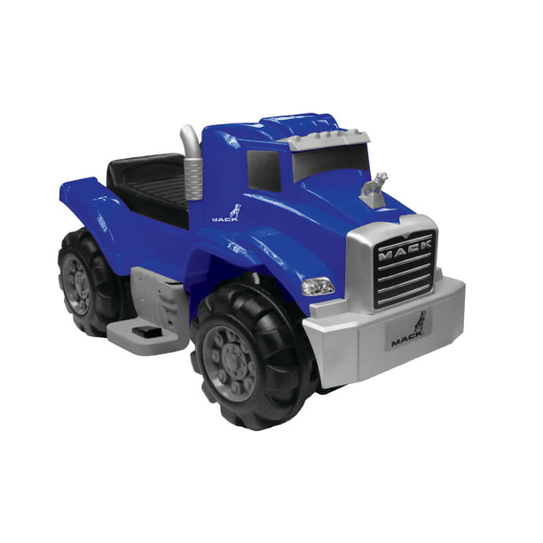 6V Best Ride On Mack Truck in Blue, Battery Powered Wheels Wonderlanes ...