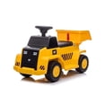 thumbnail image 1 of CAT Dump Truck 6V Ride-On Toy, 1 of 11