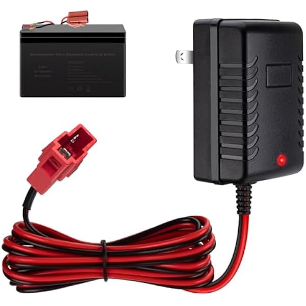 6V Charger for Kids Ride On Toy Cars Volt Battery Charger for