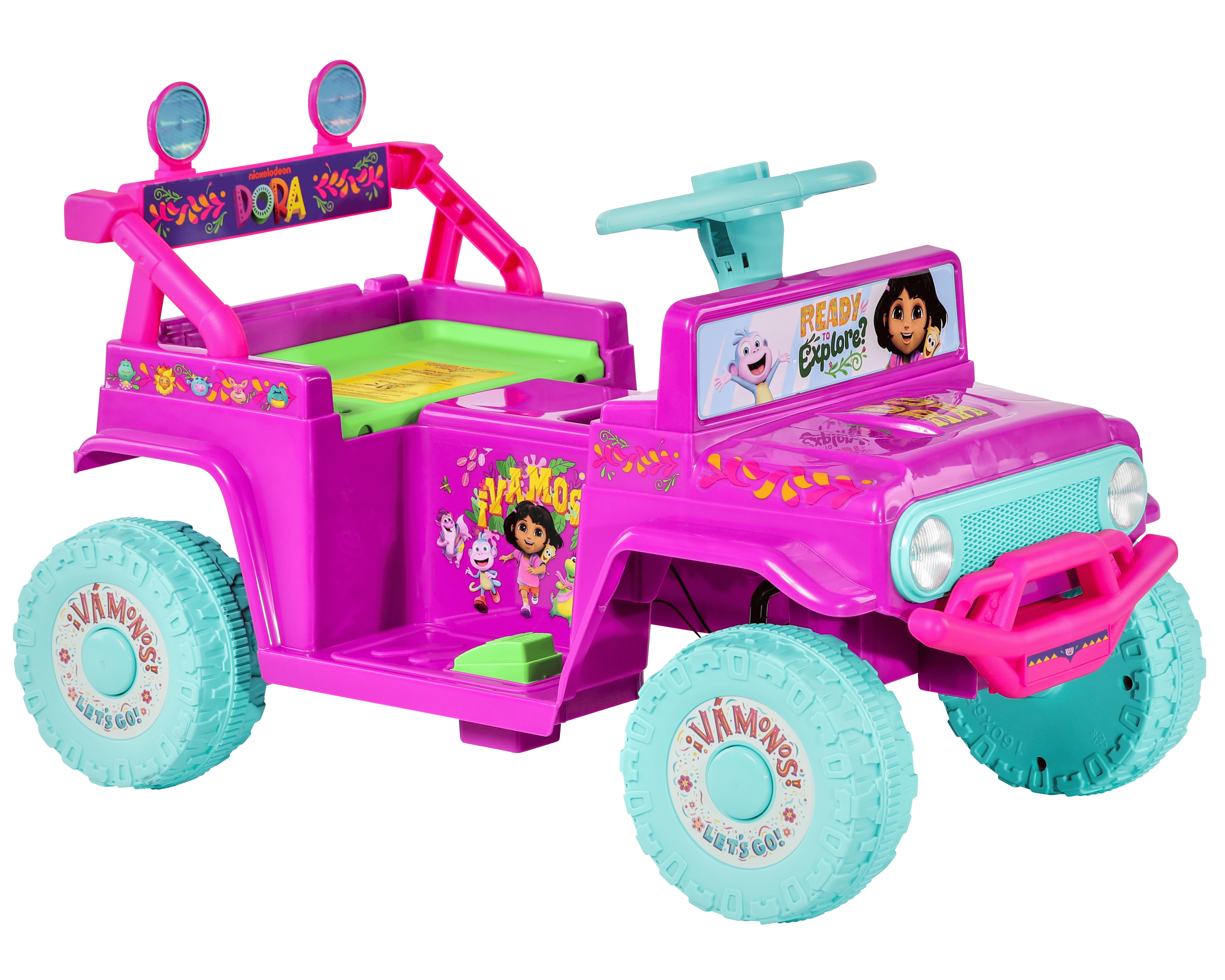 DORA the EXPLORER　ドーラ　三輪車 Dynacraft Dora the Explorer 6V Battery-Powered Ride-On for Ages 18