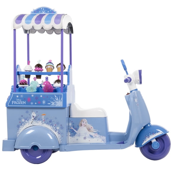 Huffy 6V Disney Frozen Ice Cream Kart Ride-on, Ages 3-7, Kids, Purple